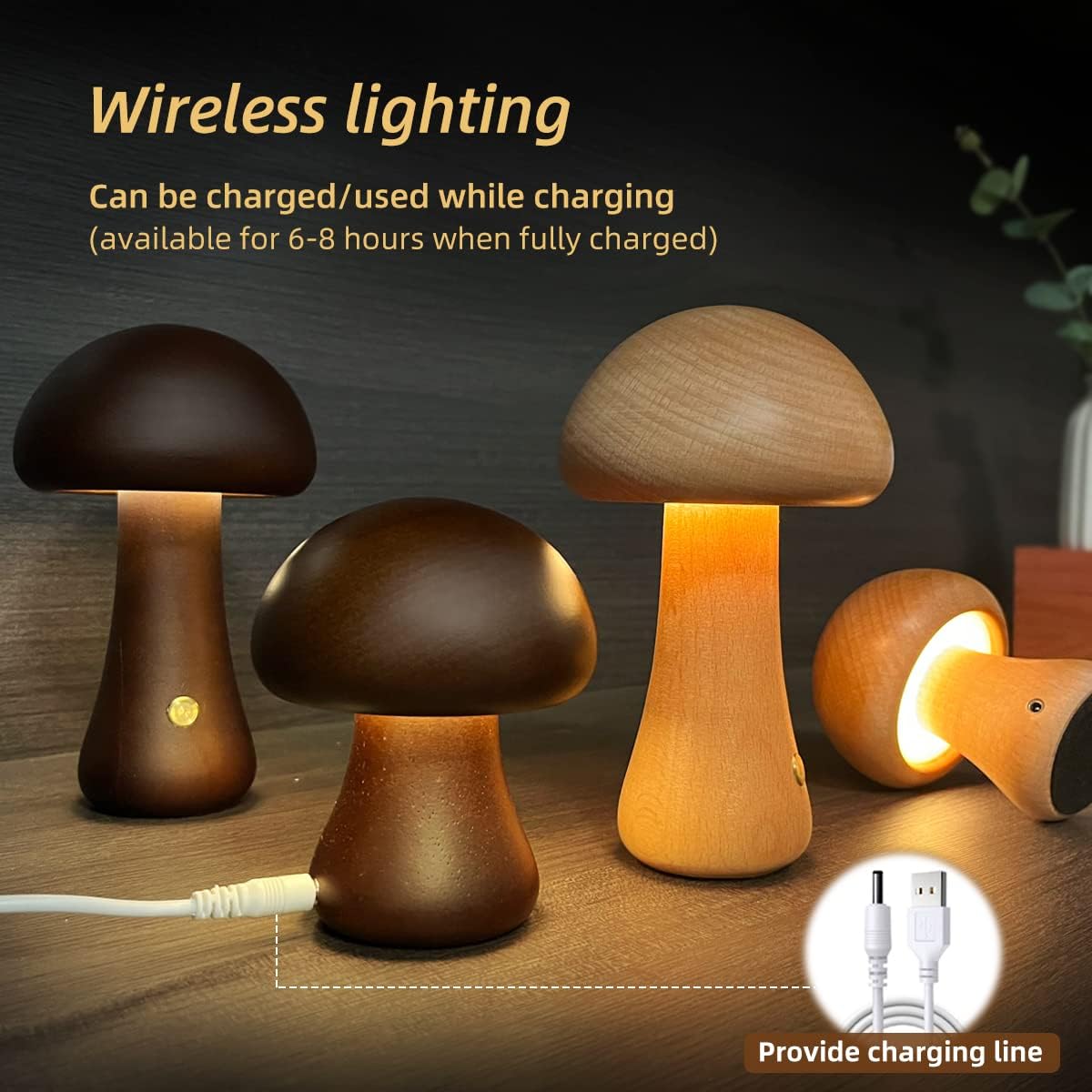 Mushroom Night Light